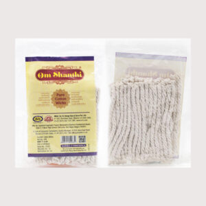 Om Shanthi Pure Cotton Wicks (Twisted Watt)